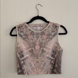 Johanne Beck Neoprene Crop Top